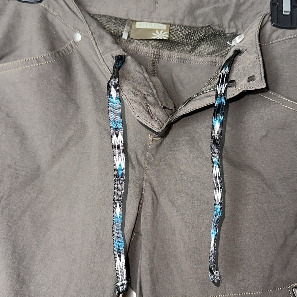 Athleta‎ Commuter Capri Green Women's Size 4 - Picture 5 of 8